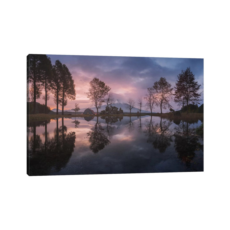 Mount Fuji-San, Japan 1 Piece Wall Art on Canvas, 66.04 cm H x 45.72 cm W x 1.91 cm D, Wrapped Canvas