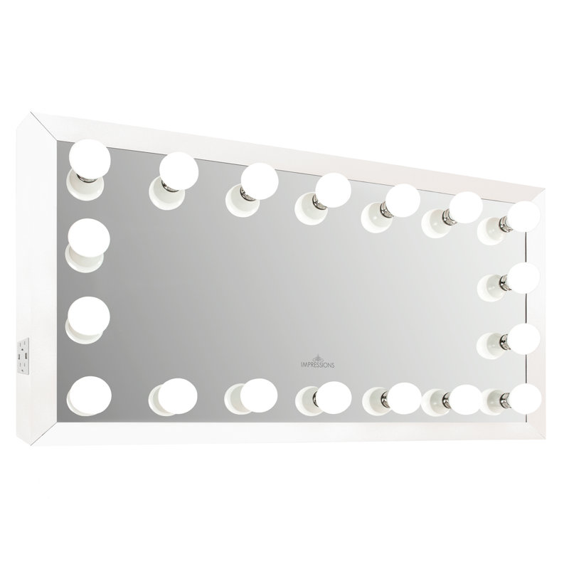Miroir de salle de bain Starlight, Blanc