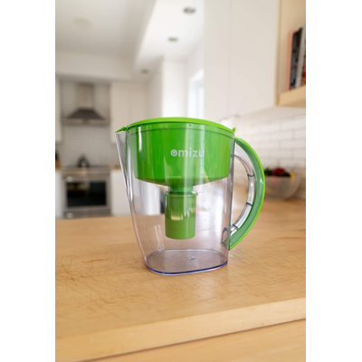 Blue Water Pitcher With Filter