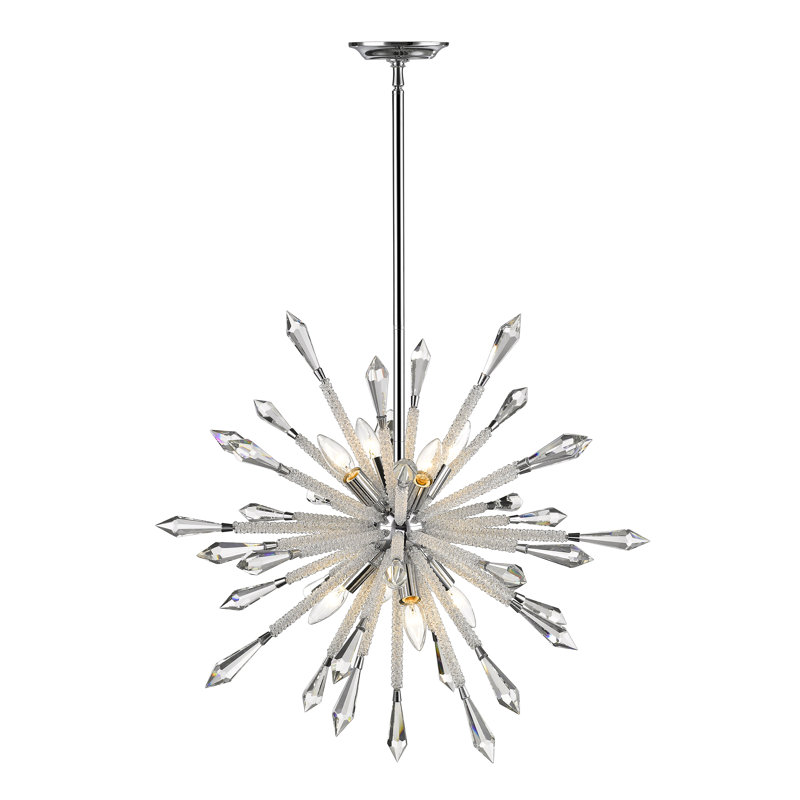 Lustre sphérique Spoutnik 12 lumières Pickering, 8