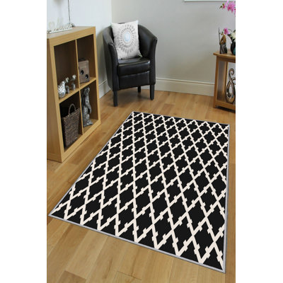 Tapis d'entrée de qualité supérieure, 2,6 x 9,8 pi | 100% polyester, hauteur de poils de 0,04 po | Antibactérien et antidérapant dessous | Lavable à la machine, impression numérique 3D | Conception tissée durable pour le salon et les entrées