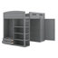  Lit mezzanine avec bureau, armoires, 4 tiroirs et 4 tablettes Onnofried-1945683943-1945683945
