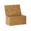 Panier de rangement avec couvercle Jom, jacinthe 27 po brun clair Jom-124811893
