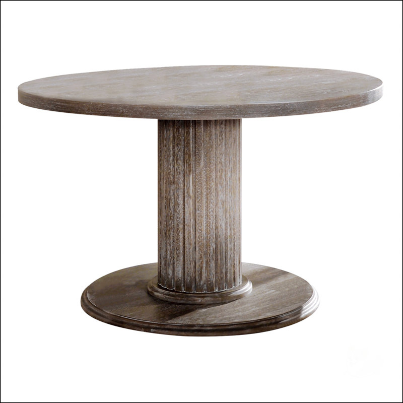 Reclaimed Gray Finish Dining Table