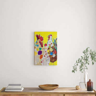 Elizabeth St. Hilaire - Wrapped Canvas Painting