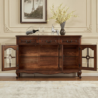 Walnut Solid Wood Sideboard