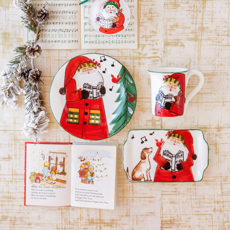 Assiette rectangulaire Old St. Nick 2023
