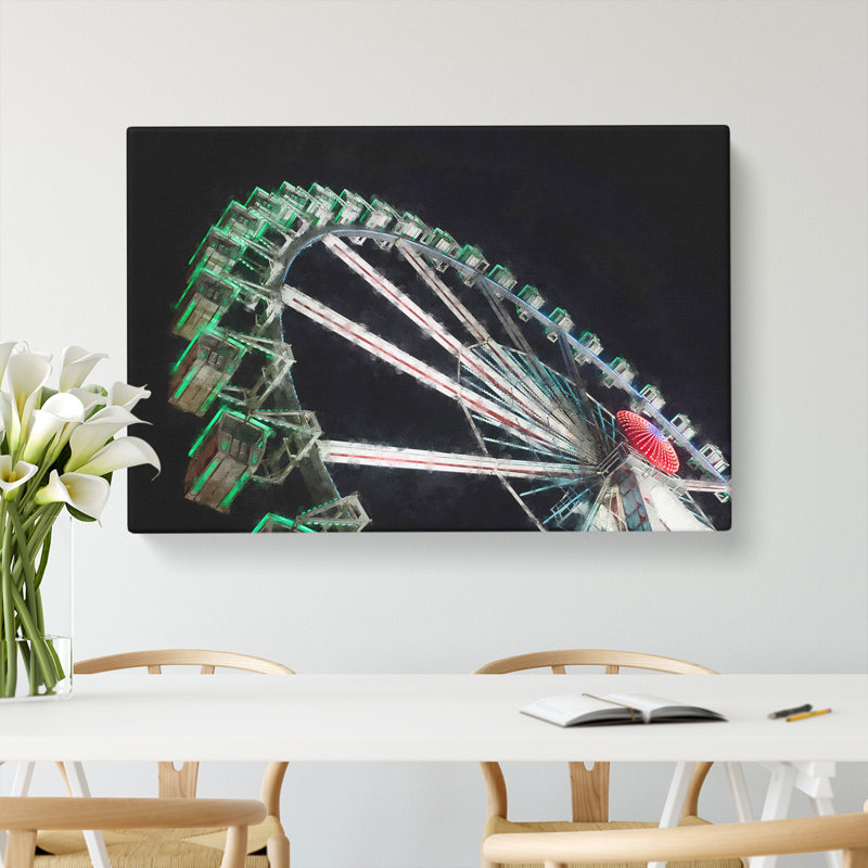 Ferris Wheel Vol.1 - Wrapped Canvas, 40cm H x 60cm W x 3cm D