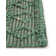 Jerah Geometric Hand Loomed Jute/Sisal Area Rug in Hunter Green