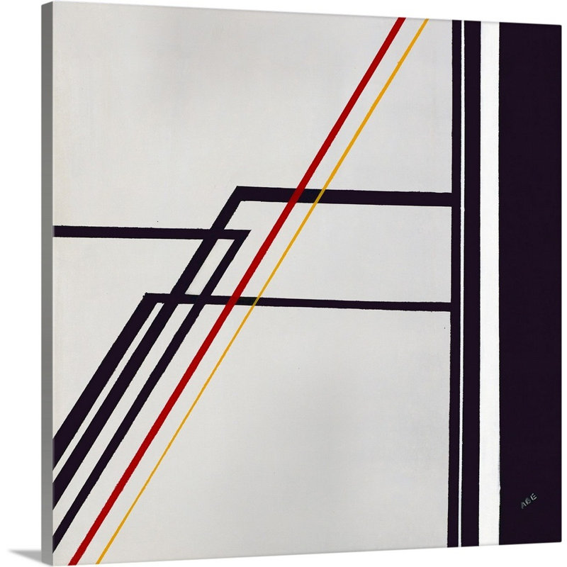 « steppinging », peinture sur toile, Toile tendue, H 30 po x l 30 po x P 1,25 po
