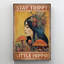 «Stay Trippy Little Hippie Woman», impression sur toile tendue-198768427