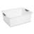Sterilite Set of Ultra Plastic Storage Bin Baskets w/ Handles, 6 Large, 6 Deep