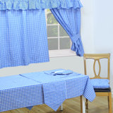 Gingham Check Tablecloth
