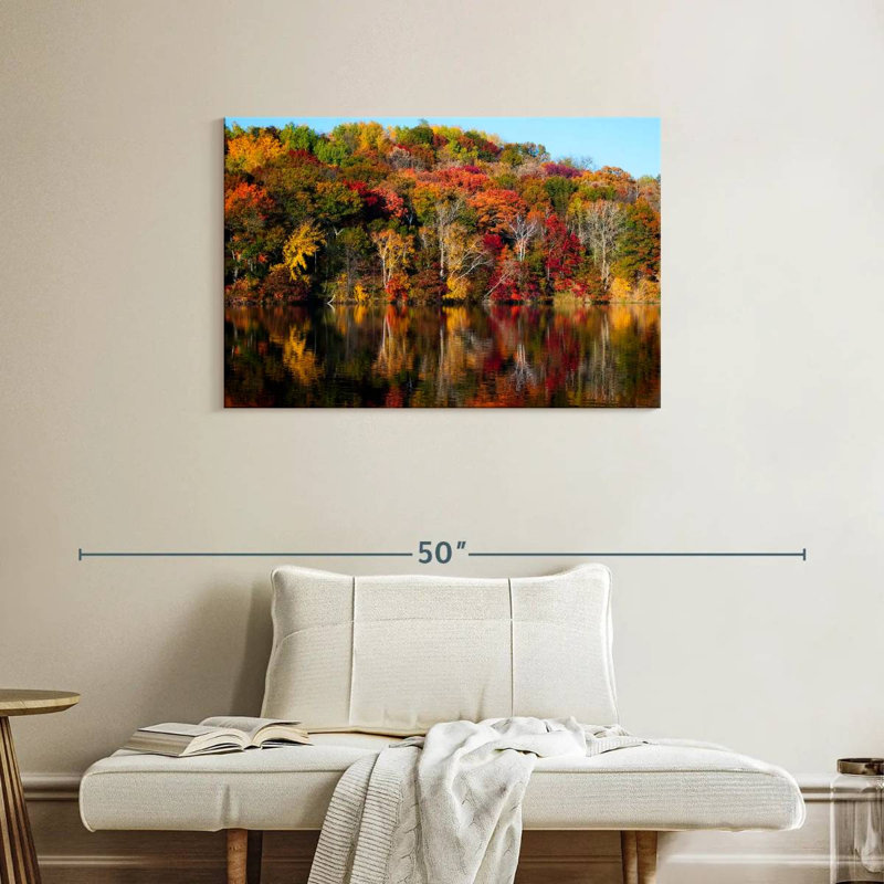 Forêt d'automne Alvord, H 24 po x l 36 po