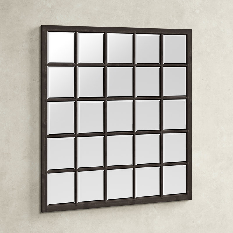 Manu Frameless Accent Mirror, Oil Rubbed Bronze