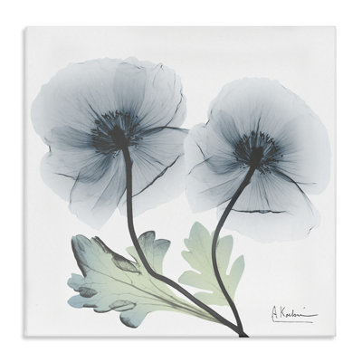 Toile Sapphire Florals Duo, design par Albert Koetsier