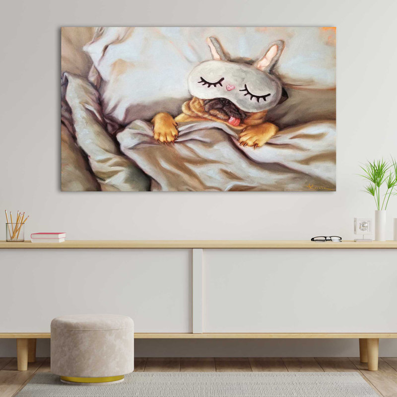 " Sleeping Beauty " by Lucia Heffernan, Wrapped Canvas, 28" H x 48" W x 1.5" D
