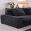 Canapé modulaire en L 117 po