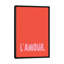 «L'Amour Red», impression sur toile-32895697-72221196-72221203