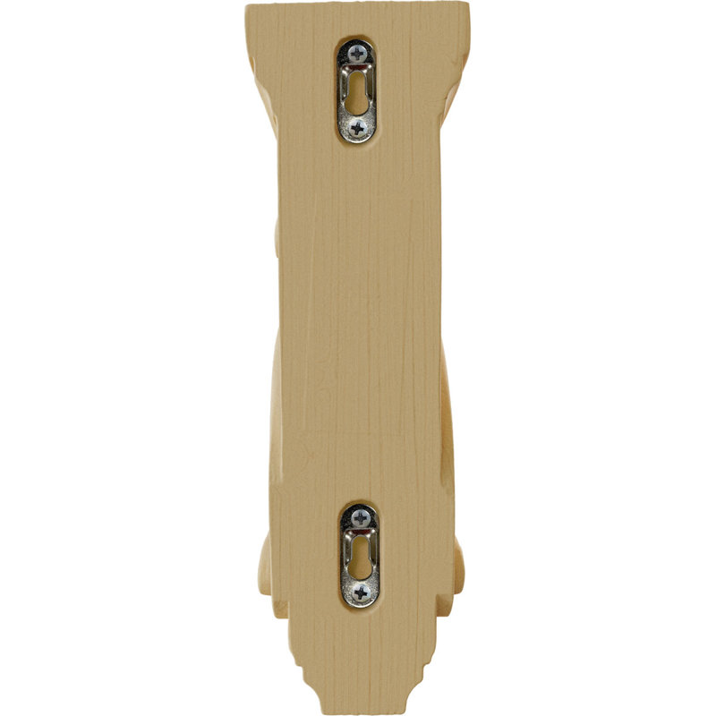 3 3/8"W x 6 1/2"D x 10 1/2"H Boston Traditional Scroll Corbel, (4Pack), Aulne