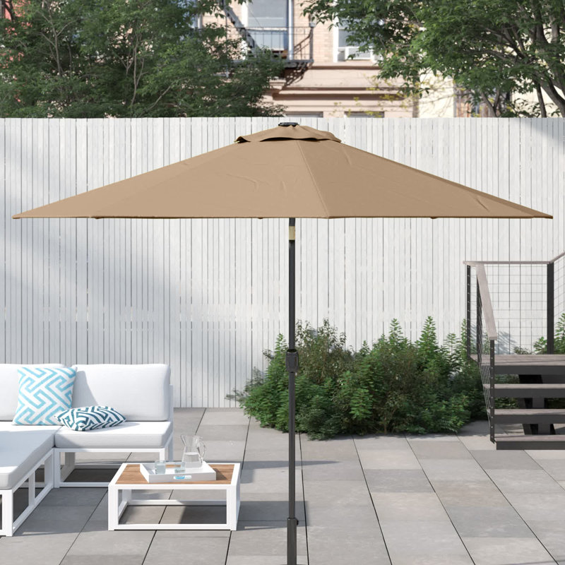 Chrisman 105'' Market Umbrella, Tan