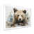 White Single Picture Framed