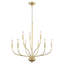 Lustre de style bougie classique / traditionnel à 2 niveaux à 2 lumières à intensité variable Sebron-822874112-810940658