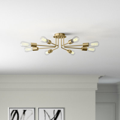 Jackson Heights Semi Flush Mount