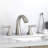 2-handle Bathroom Faucet with Drain Assembly-58689374