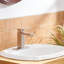 Robinet pour salle de bain à poignée simple avec drain-93026900
