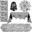 8 Pack Halloween Spider Cobweb Lace Tablecloth Set