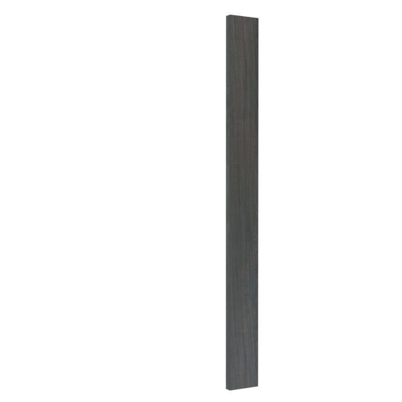 Bourre Radiance Slab, Marine carbone, H 96 po x l 3 po