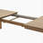 70.9" -92.5" Extendable Oak Dining Table
