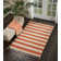 Beaird Striped Hand Woven Area Rug