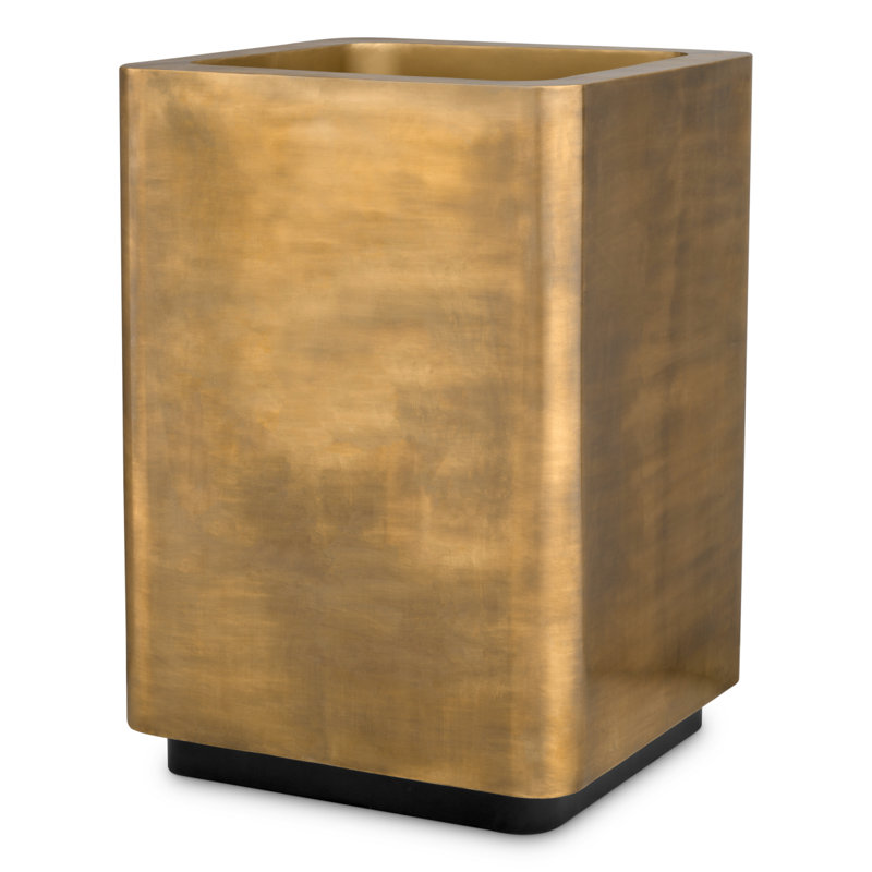 Jasper Handmade Metal Planter, 39.37" H x 27.56" W x 27.56" D