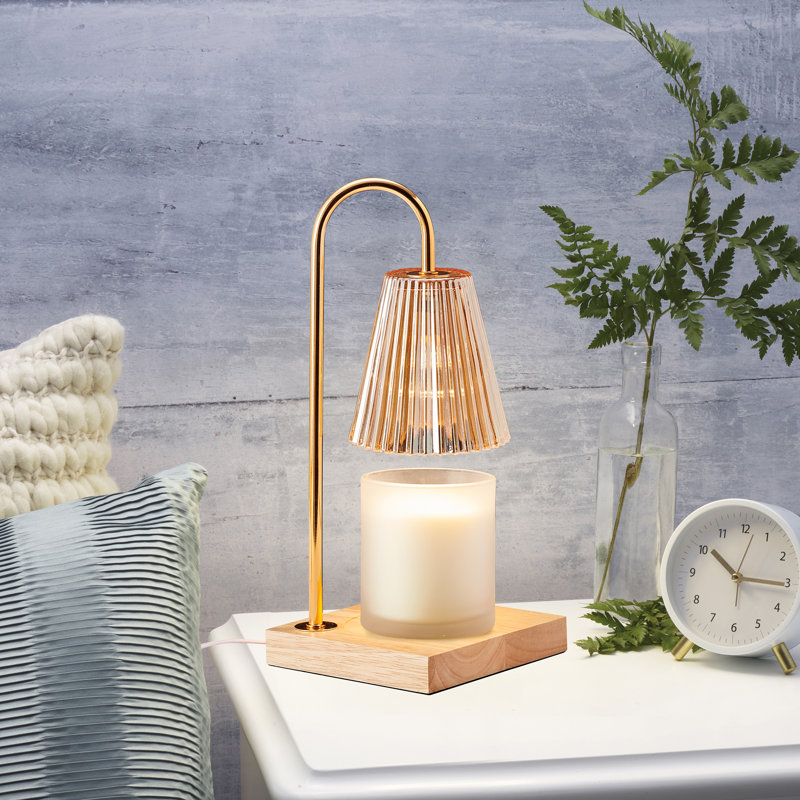 13.8 in. Electric Tabletop Candle Warmer Lamp