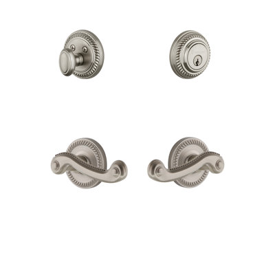 Newport Lever with Deadbolt