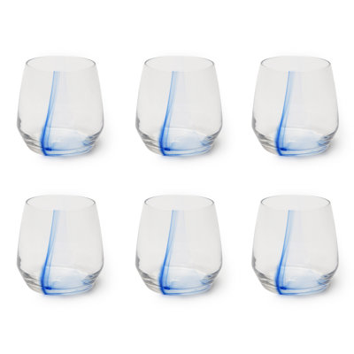 Santorini 370ml Drinking Glass Set
