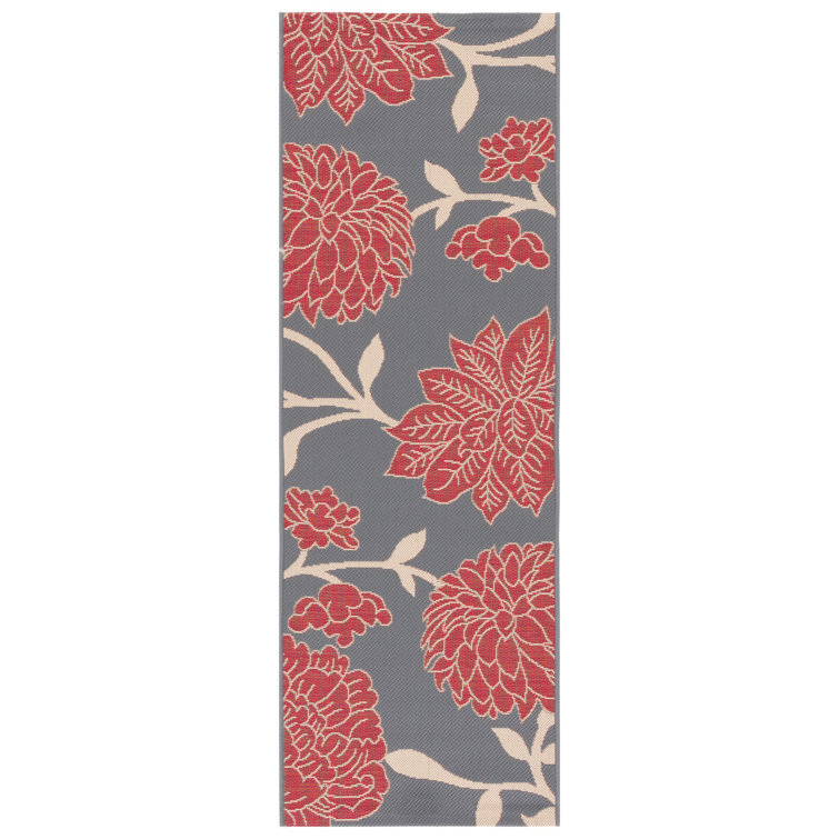 Adelmino Performance Floral Indoor/Outdoor Area Rug