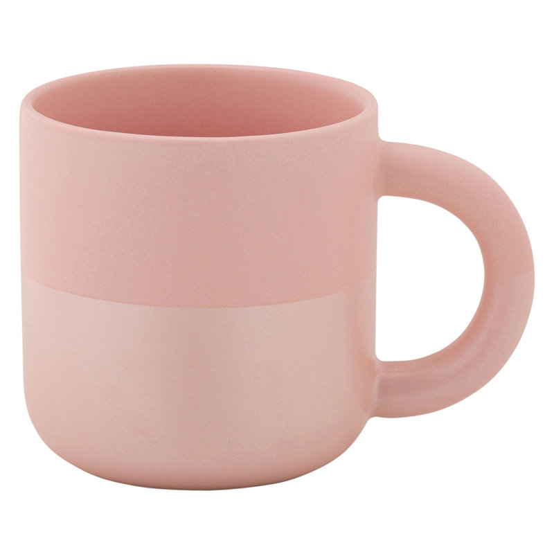 Porcelain Coffee Mug, Rosa