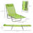 Outsunny 2 Piece Folding Chaise Lounge Chairs
