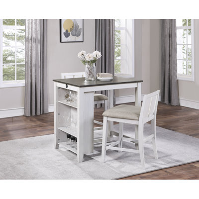 Leia 2 - Person Four Leg Dining Set