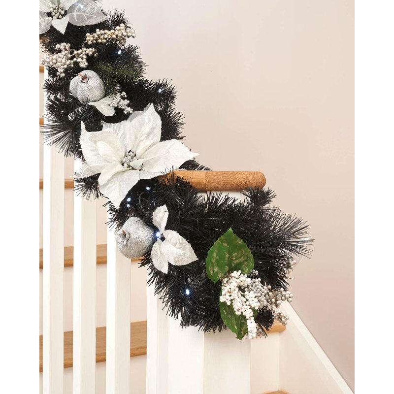 17cm Lighted Faux Garland with Lights