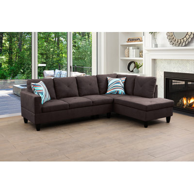 Canapé modulaire rembourré 2 pièces Rafah