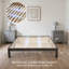Structure de lit plateforme en bois massif de 12 pouces, structure de lit en bois sans sommier-548892372-548892393