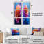 Iola - Dahlia, ensemble de 6 reproductions d'art mural-2016873125-2016873126