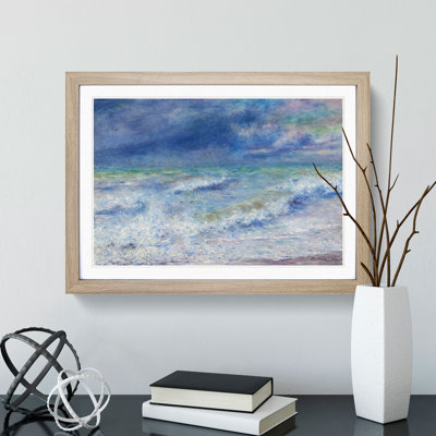 Seascape by Pierre-Auguste Renoir - Picture Frame Painting