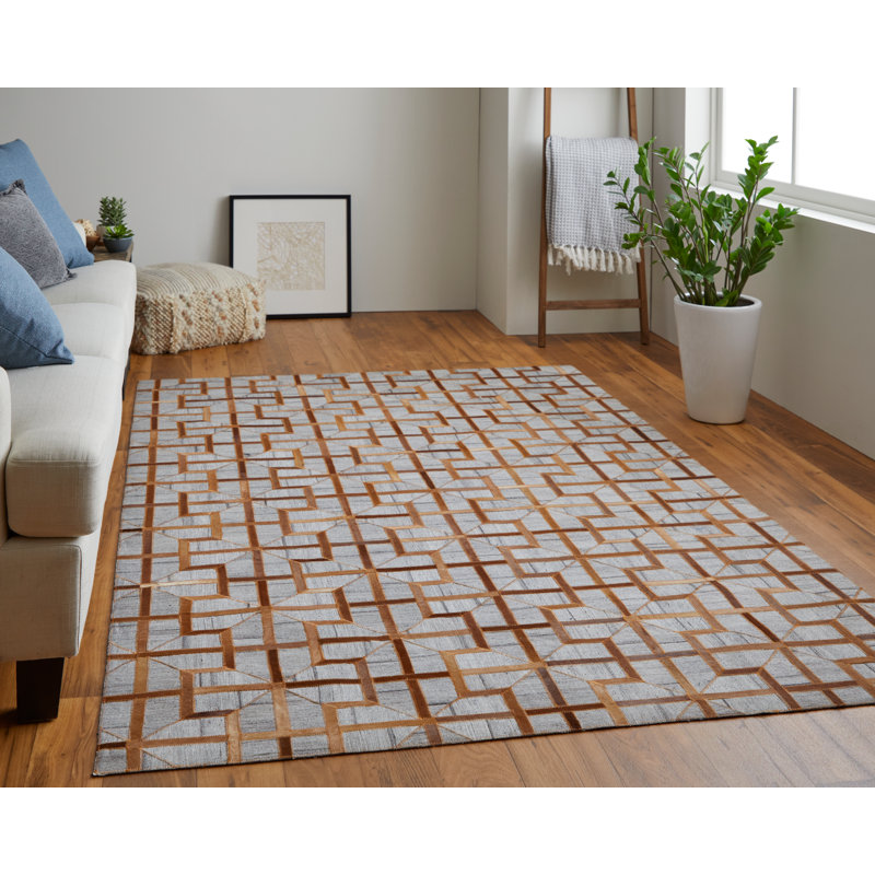 Tapis soudé à la main Grossi, Rectangle 5 pi x 8 pi