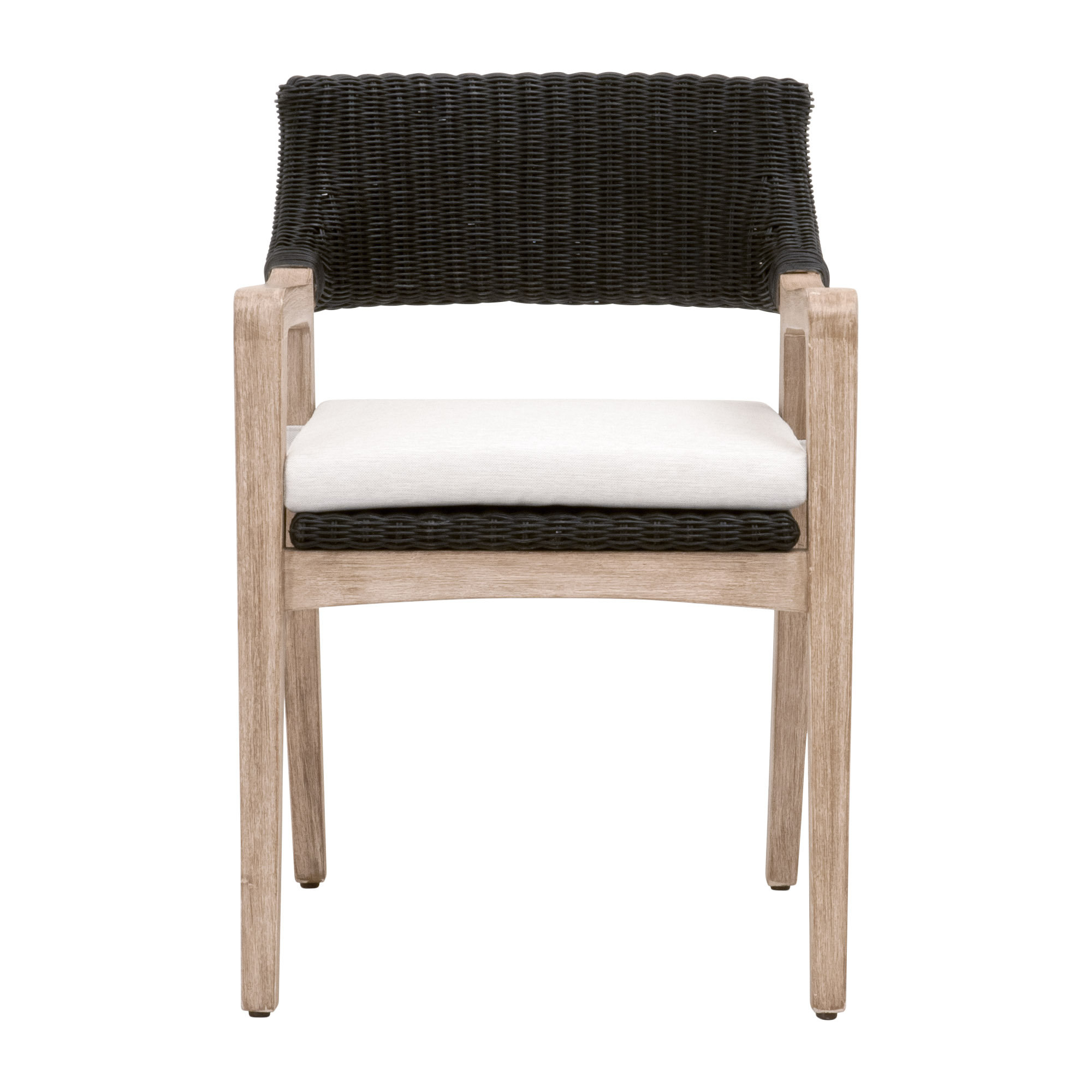 Tommy hilfiger graham cheap rattan lounge chair black