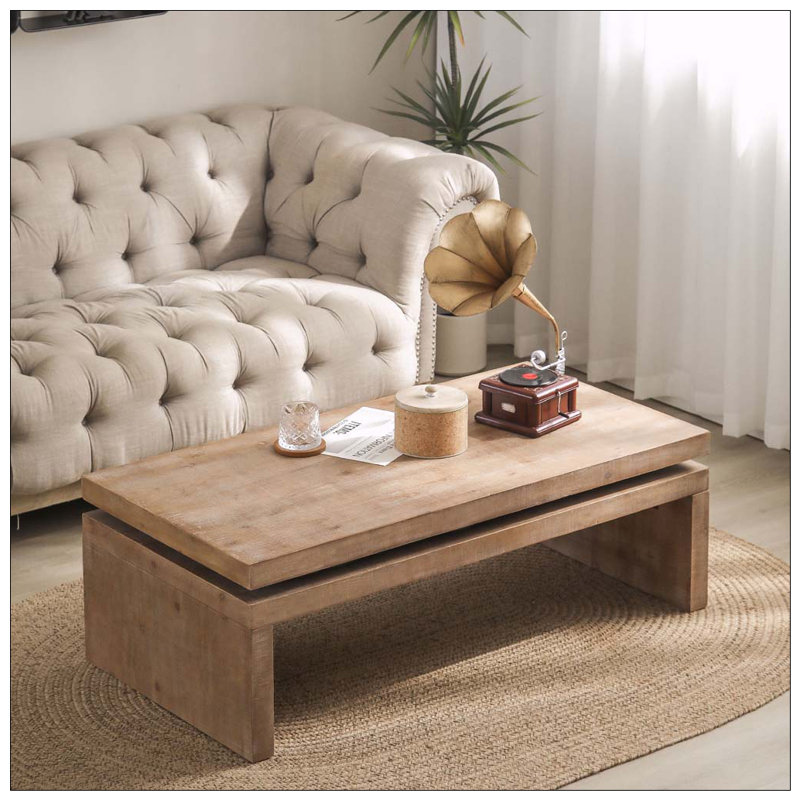 Table basse moderne, Natural